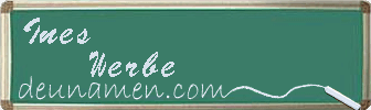 Ines Werbe Visitenkarte